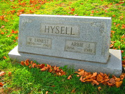 Abbie J <I>Jahn</I> Hysell 