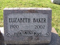 Elizabeth Marie “Betty” <I>Ellwein</I> Baker 