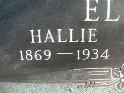 Alice Evelyn “Hallie” <I>Taylor</I> Elliott 
