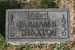 Parham B Thaxton 