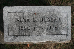 Alma L <I>Lenington</I> Dunlap 