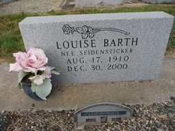 Louise <I>Seidensticker</I> Barth 