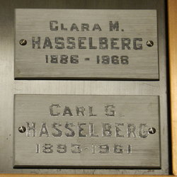 Klara Maria “Clara” <I>Holmberg</I> Hasselberg 