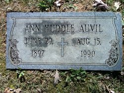 Ann Jane <I>Huddle</I> Auvil 