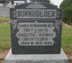 John Wilson Burkholder 