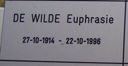 Euphrasie De Wilde 
