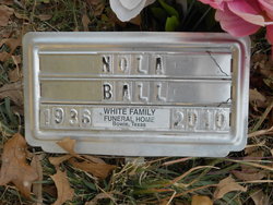 Nola Lucille <I>Guilliams</I> Ball 