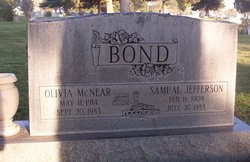 Olivia <I>McNear</I> Bond 