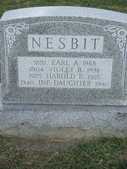 infant daughter Nesbit 