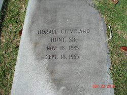 Horace Cleveland Hunt Sr.