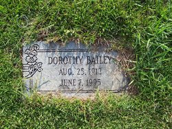 Dorothy Bailey 