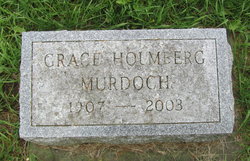Grace <I>Holmberg</I> Murdock 