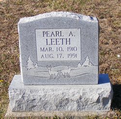 Pearl Alonzo Leeth 