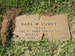 Earl W Lowry 