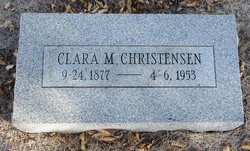 Clara May <I>Thayer</I> Christensen 