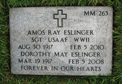 Sgt Amos Ray Eslinger 