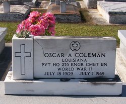 Oscar A. “Slim” Coleman 