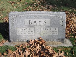 Emma A Bays 