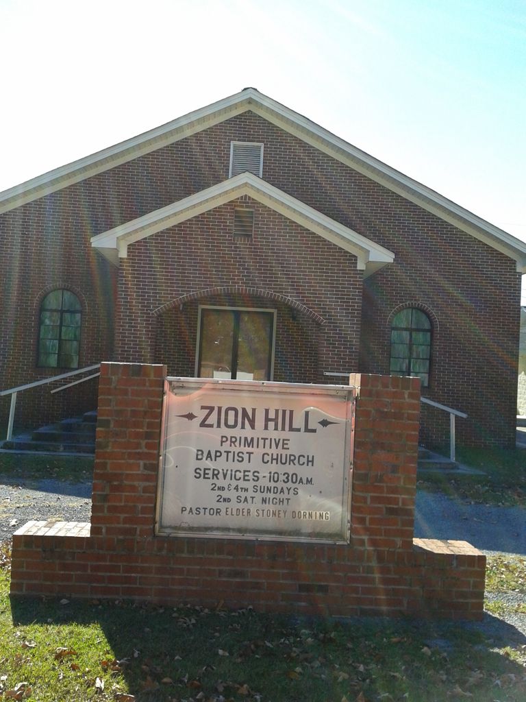 Zion Hill Primitive Baptist Church Cemetery