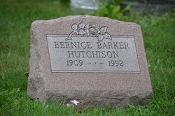 Bernice <I>Barker</I> Hutchison 