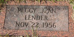 Peggy Jean Lender 