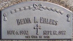Belva Lenore <I>Hill</I> Ehlers 