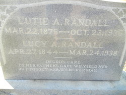 Lucy Ann <I>Bryant</I> Randall 