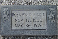 Rosa Walker <I>Walker</I> Akin 
