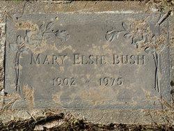 Mary Elsie <I>Campbell</I> Bush 