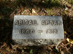 Abigail <I>Wyckoff</I> Apgar 
