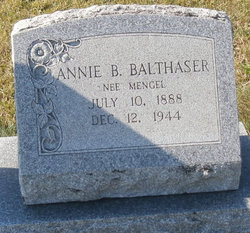 Annie Bertha <I>Mengel</I> Balthaser 