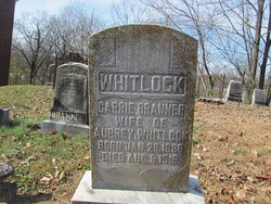 Carrie <I>Branner</I> Whitlock 