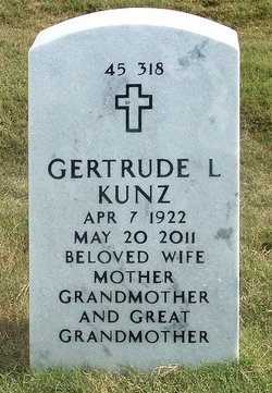 Gertrude Louise <I>Young</I> Kunz 