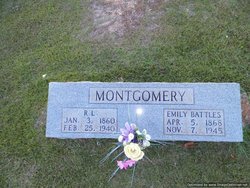 Sallie Emily <I>Battles</I> Montgomery 