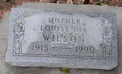 Louise Ina <I>Connolly</I> Wilson 