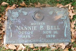 Nannie Belle <I>Williams</I> Bell 