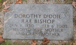 Dorothy R. “Diddie” <I>Fenner</I> Bishop 