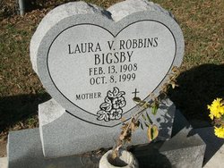 Laura V <I>Robbins</I> Bigsby 