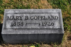 Mary Rebecca <I>Endicott</I> Copeland 