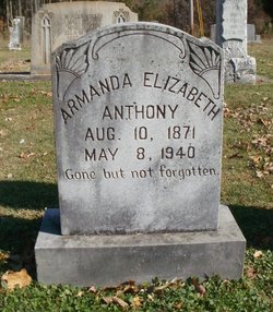 Armanda Elizabeth <I>Smith</I> Anthony 