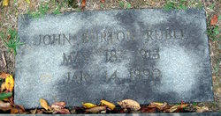 John Burton Ruble Sr.