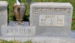 Annie Lee <I>Wooten</I> Arnold 