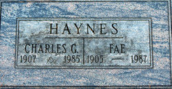 Dr Charles Gerald Haynes 