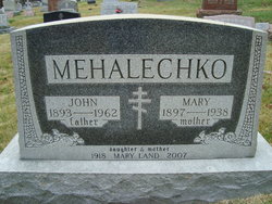 Mary <I>Timko</I> Mehalechko 