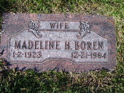 Madeline <I>Hamrick</I> Boren 