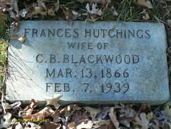 Zoa Frances <I>Hutchings</I> Blackwood 