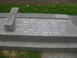 Walter Charles Hunt 
