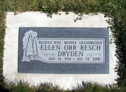 Ellen Elizabeth <I>Orr</I> Dryden 