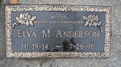 Elva M. <I>Brown</I> Anderson 
