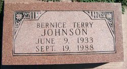 Bernice Terry <I>Pryor</I> Johnson 